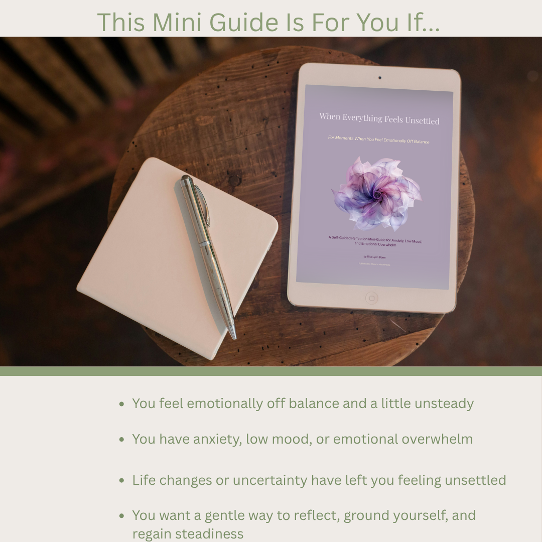 When Everything Feels Unsettled | A Self-Guided Reflection Mini-Guide