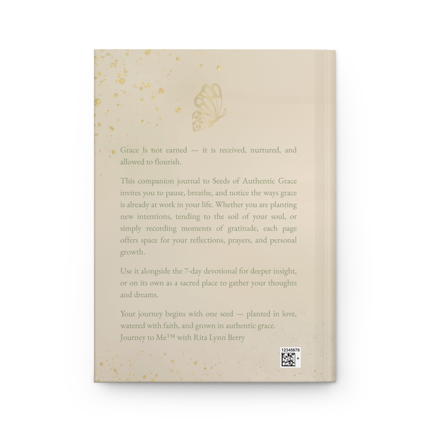 Seeds of Authentic Grace – Daily Reflections & Notes Journal for Self-Care, Gratitude, and Personal Growth