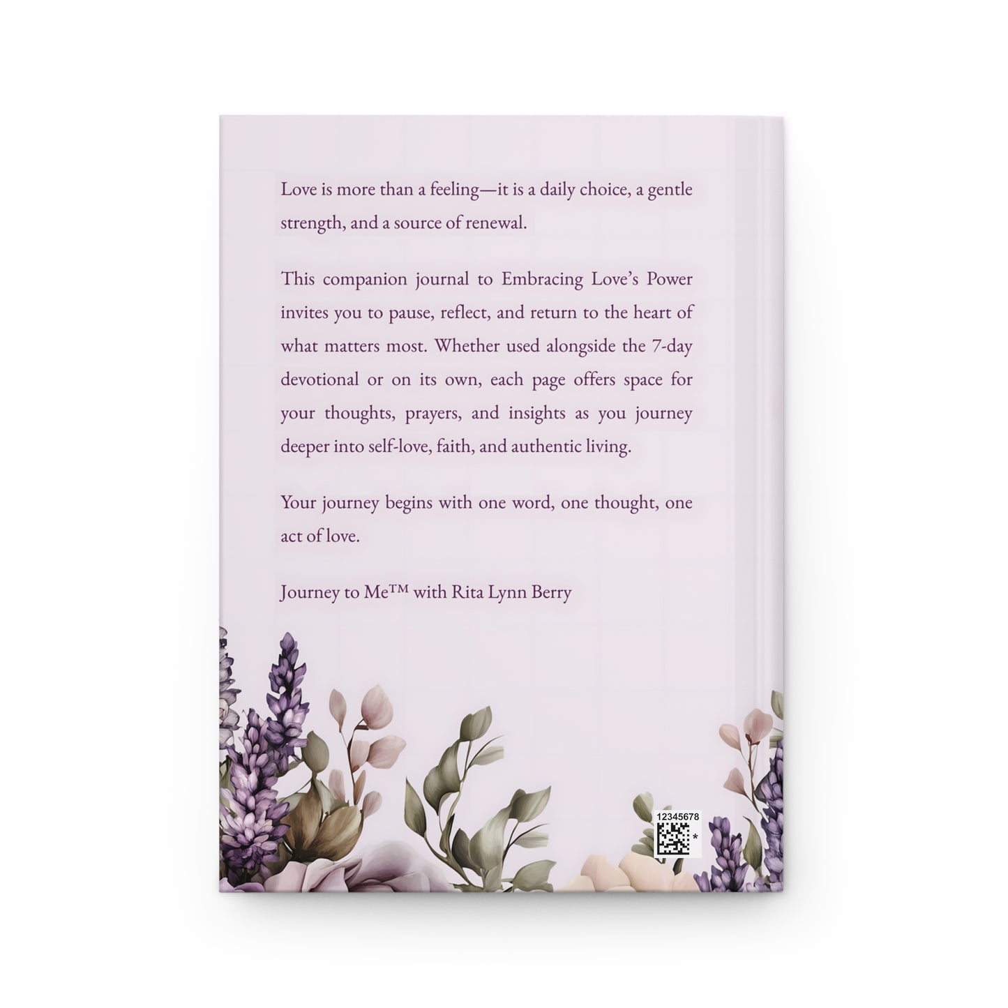 Embracing Love’s Power – Hardcover Journal for Reflection & Heart-Centered Living