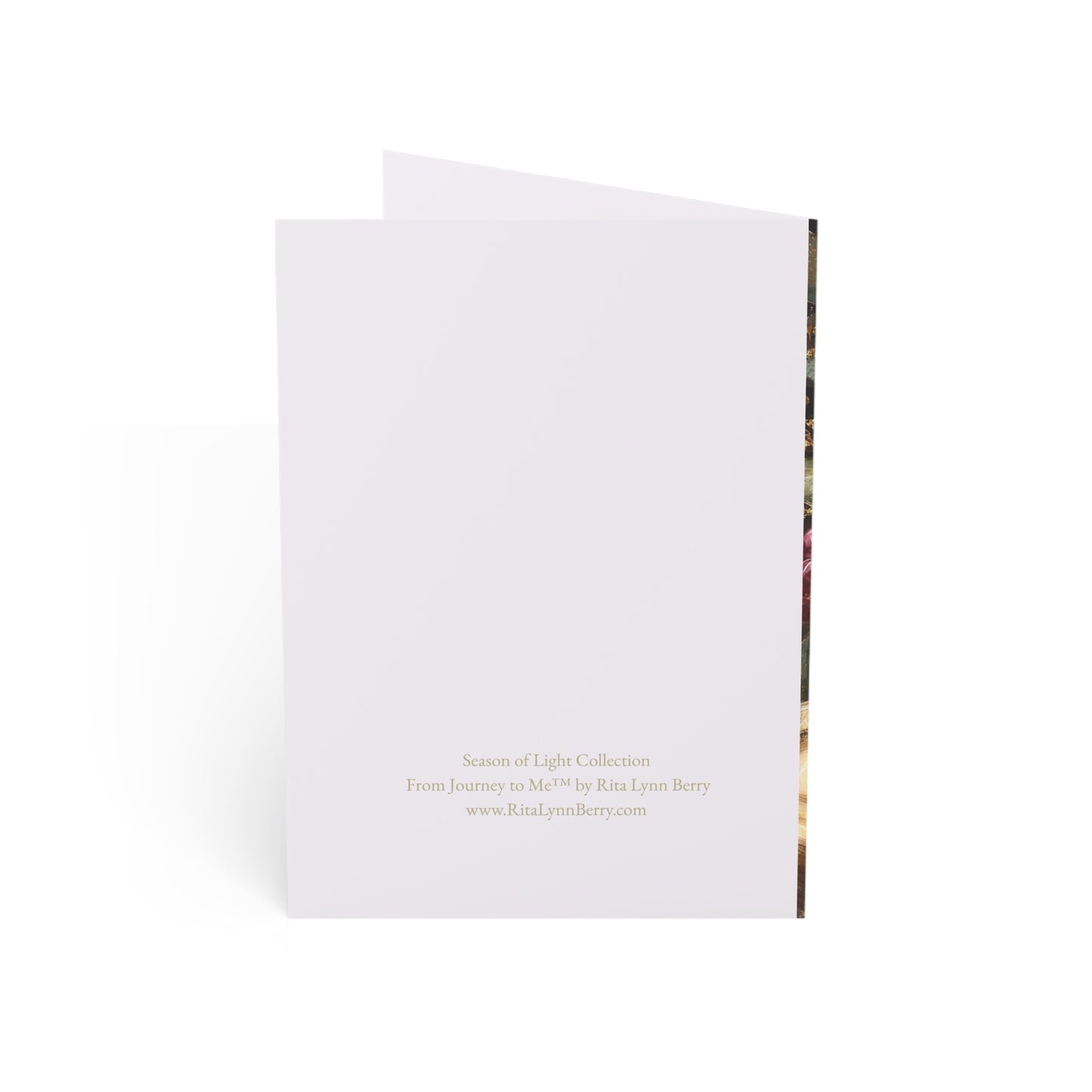 Warm Wishes, Gentle Light – Holiday Greeting Card