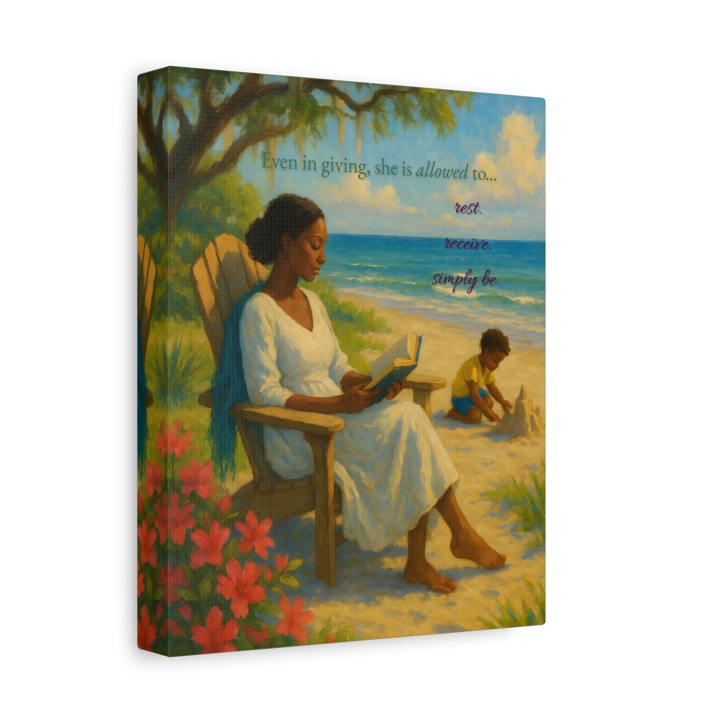 A Moment to Breathe – Canvas Wall Art for Rest, Renewal, and Stillness