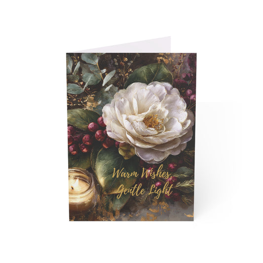 Warm Wishes, Gentle Light – Holiday Greeting Card