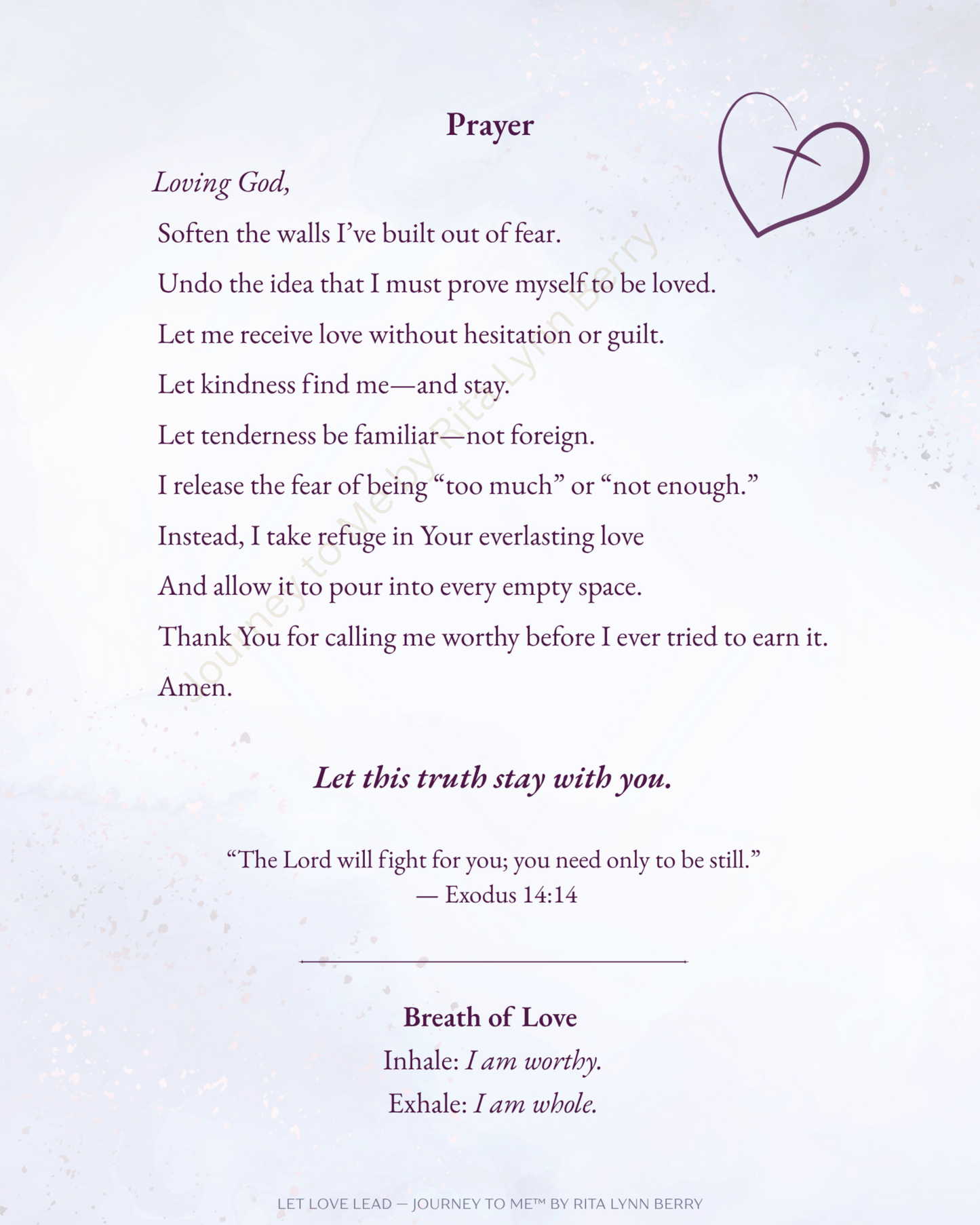 Embracing Love’s Power: 7 Days of Devotion, Reflection & Sacred Return