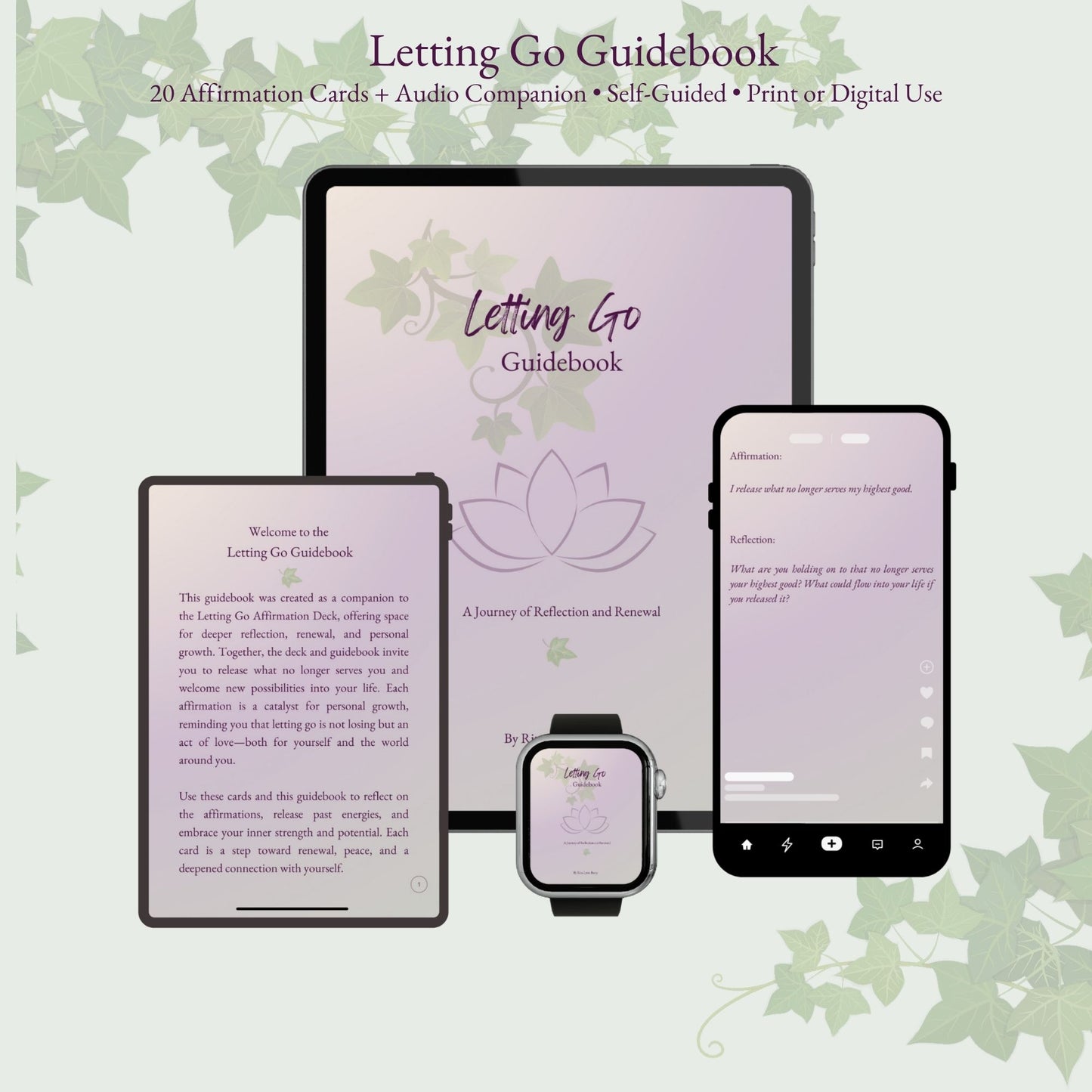 Letting Go: A Guidebook for New Beginnings and Growth