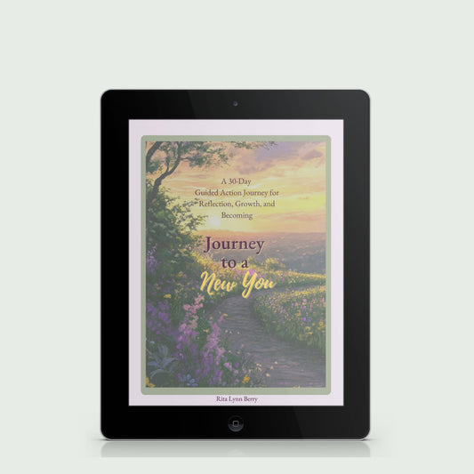 Journey to a New You: A 30-Day Guided Action Journey for Reflection, Growth, and Becoming