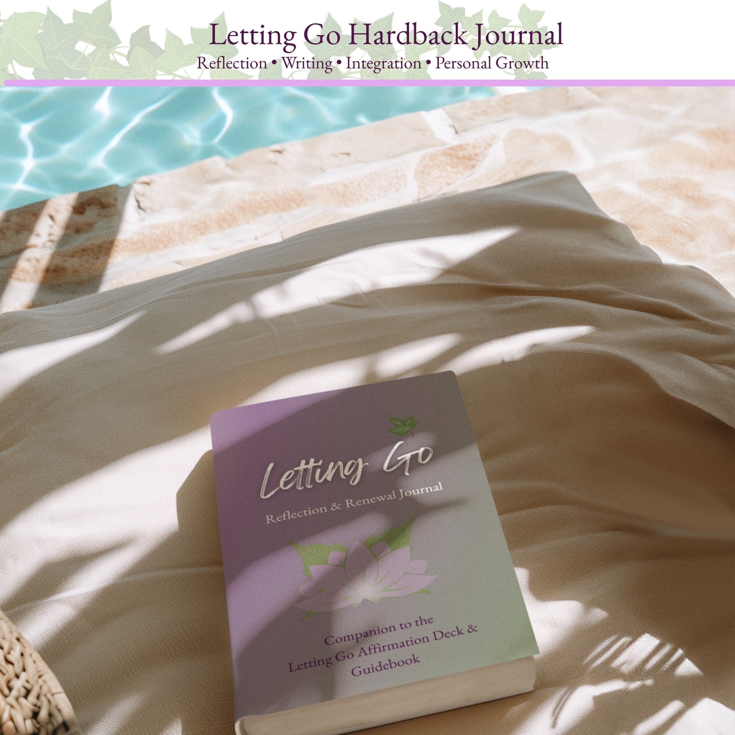 Letting Go Hardcover Journal — Reflection & Renewal Journal
