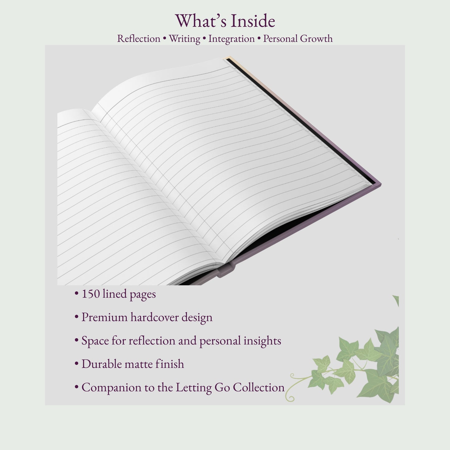 Letting Go Bundle | Affirmation Deck, Guidebook & Journal