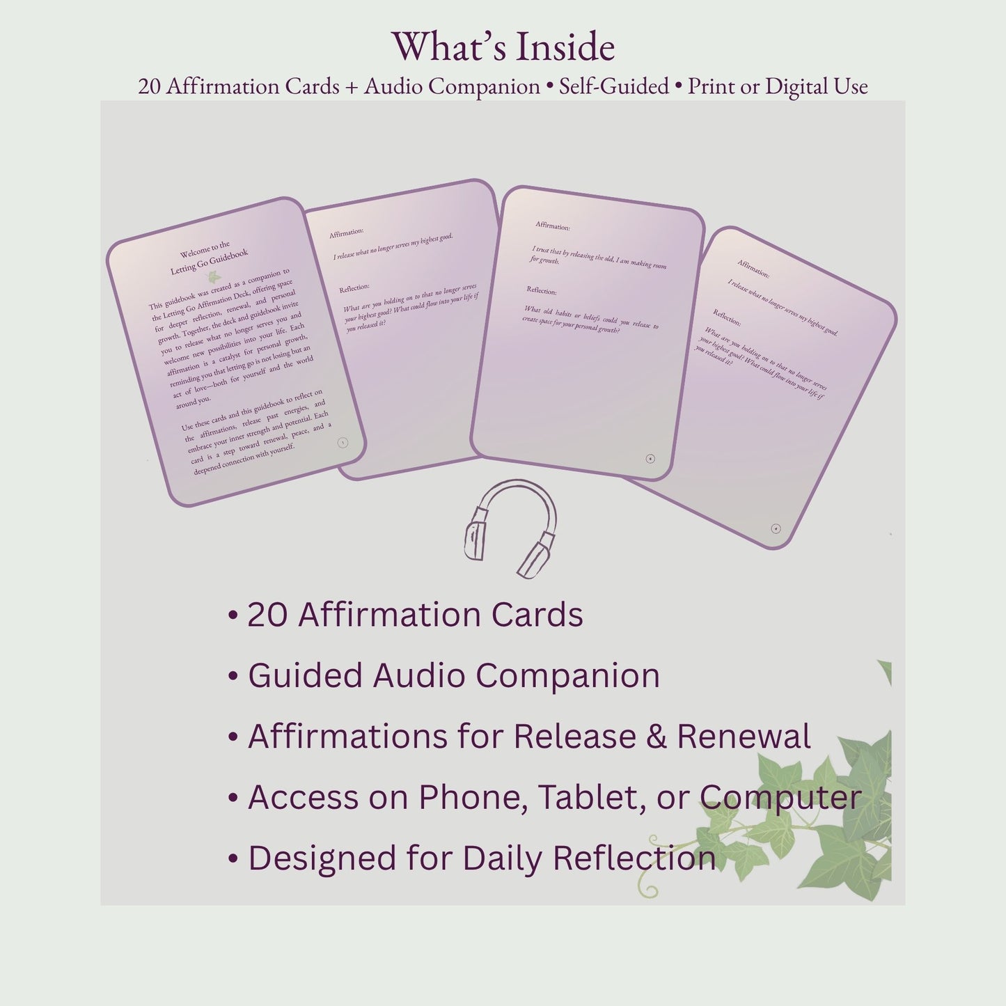Letting Go: A Guidebook for New Beginnings and Growth