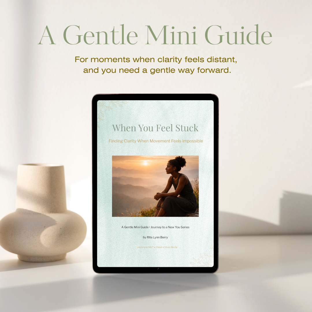 When You Feel Stuck | Self-Guided Reflection Mini Guide – Digital PDF