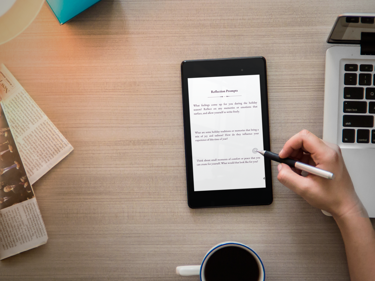 Light in Winter: A Reflective Workbook for Hope, Healing, and Renewal